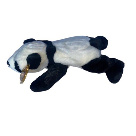 Ty Beanie Buddy Peking Panda Bear Plush Toy Collectible 14" - Picture 12 of 16
